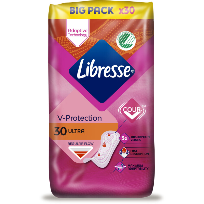 Libresse Ultra regular maandverband bigpack