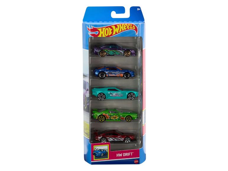 Set van 5 speelgoed auto's