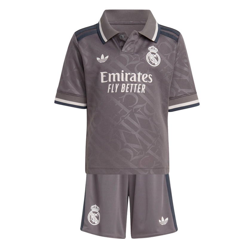 Real Madrid 3. Trøje Sæt 24/25 Børn