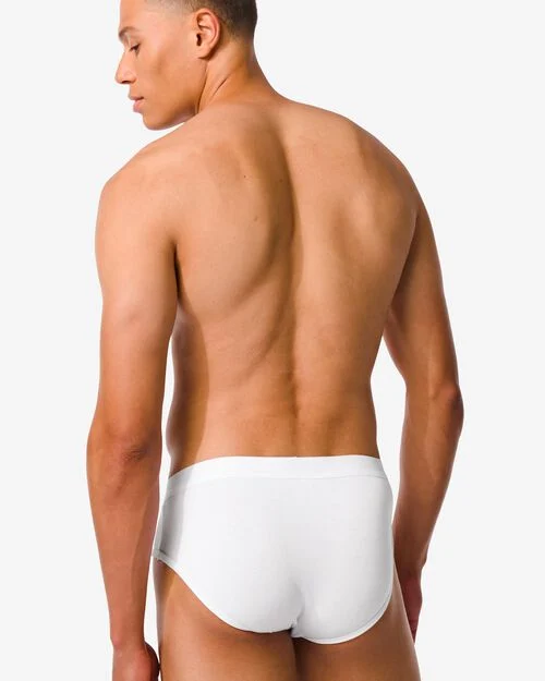 3 slips homme blanc
