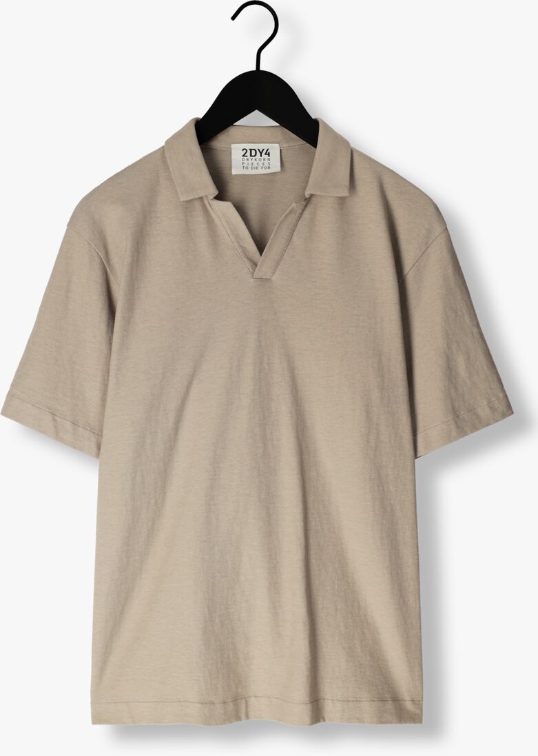 DRYKORN beige drykorn polo benedickt 520179