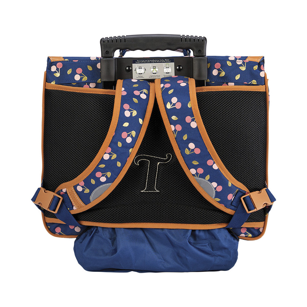 Cartable trolley Alexa bleu