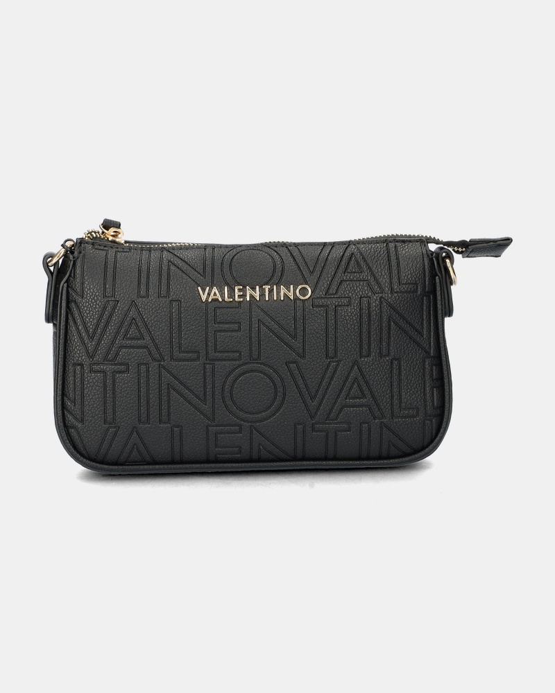 Valentino Pansy Schoudertas  - zwart