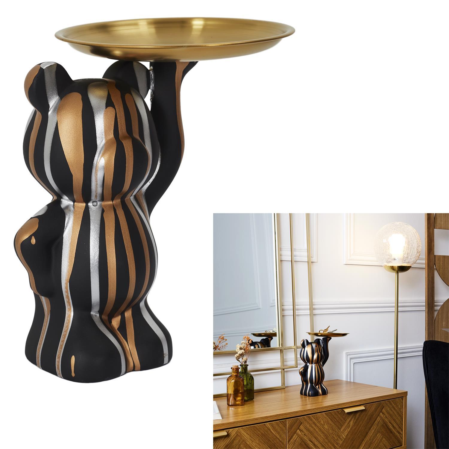 STATUE DECO NOIR VIDE POCHE