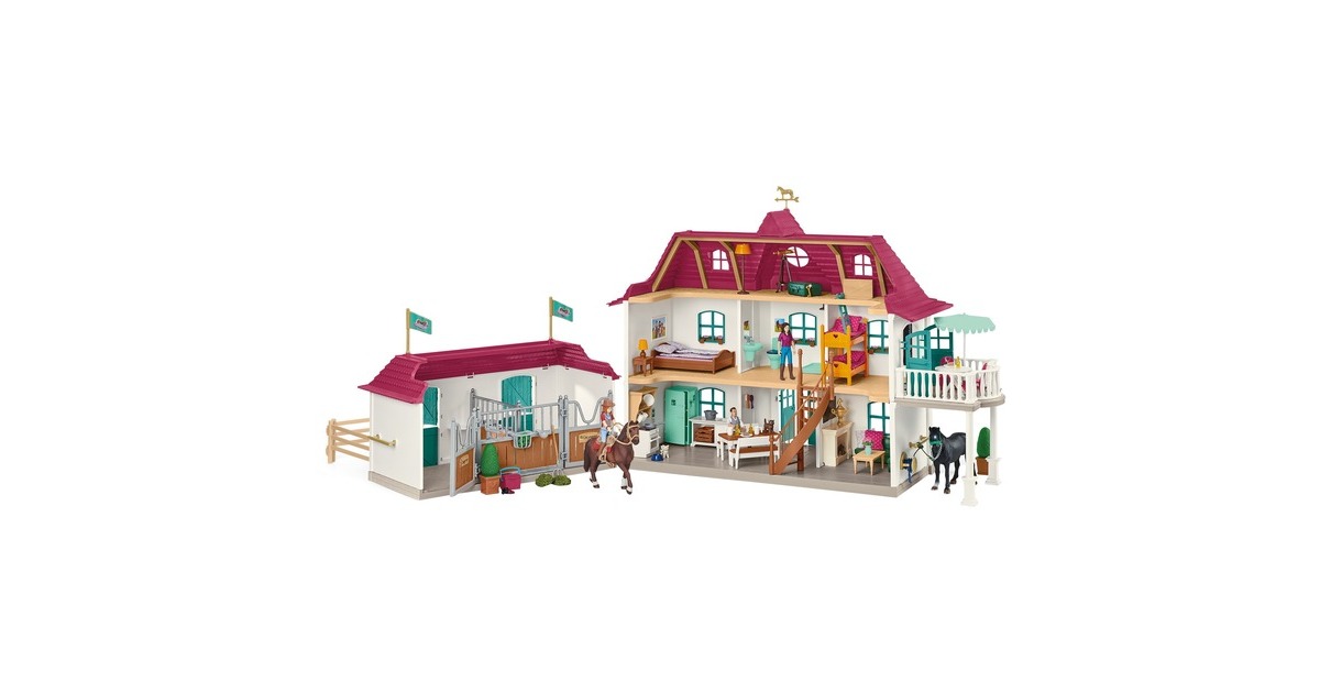 SchleichHorse Club - Country huis en stal speelfiguur  (42551)