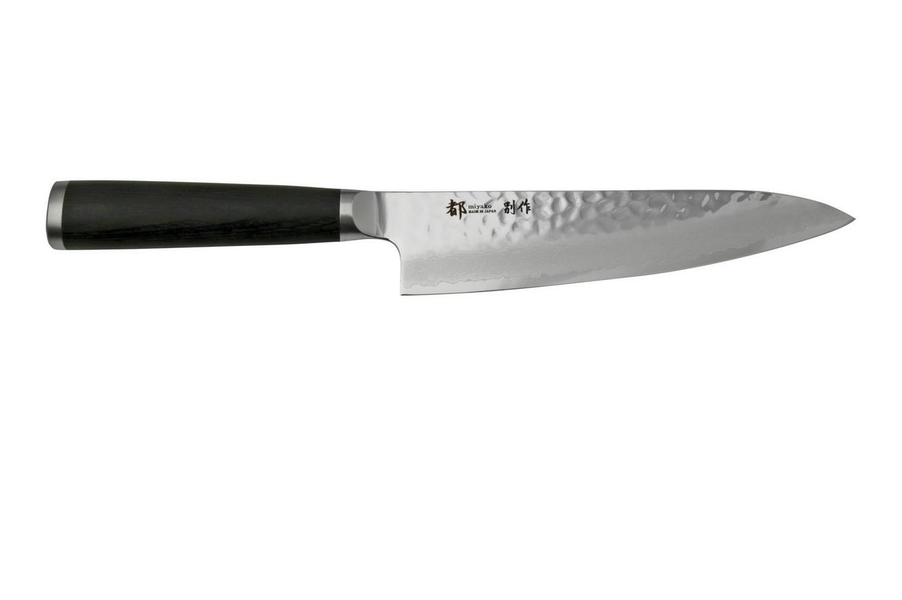 Shizu Hamono Shikisai Miyako Bessaku SB-1102 gyuto koksmes, 18 cm