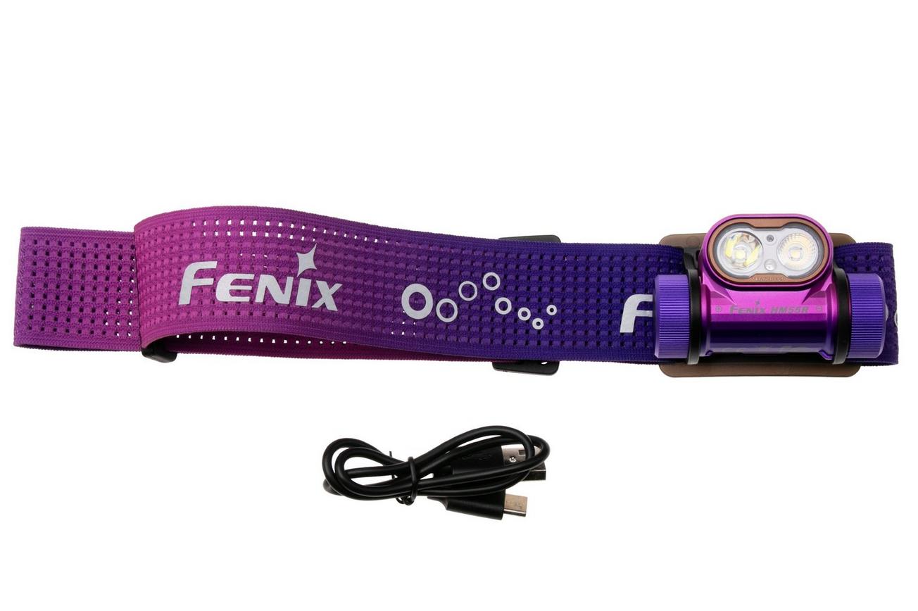 Fenix HM55R oplaadbare hoofdlamp, 1200 lumen, Nebula