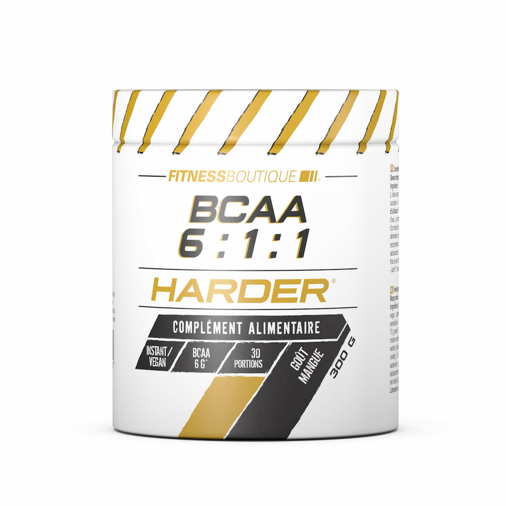 FITNESSBOUTIQUE HARDER BCAA Vegan 6:1:1