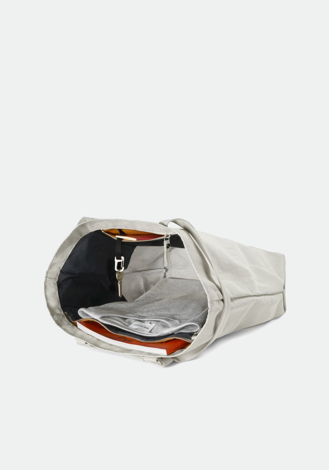 Qwstion Bananatex Tote Bag Medium Gravel Raven