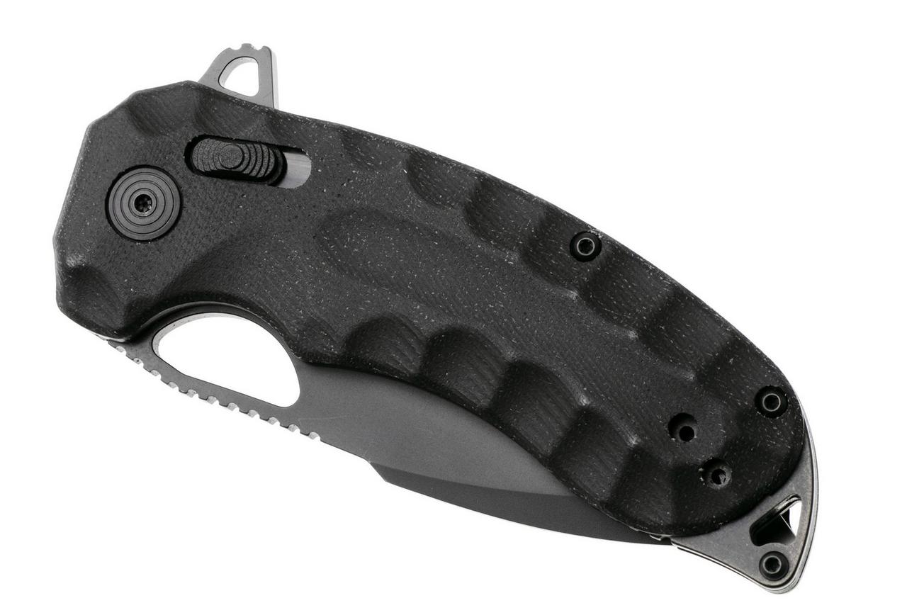 SOG Kiku XR Blackout Micarta 12-27-02-57 zakmes, Kiku Matsuda design