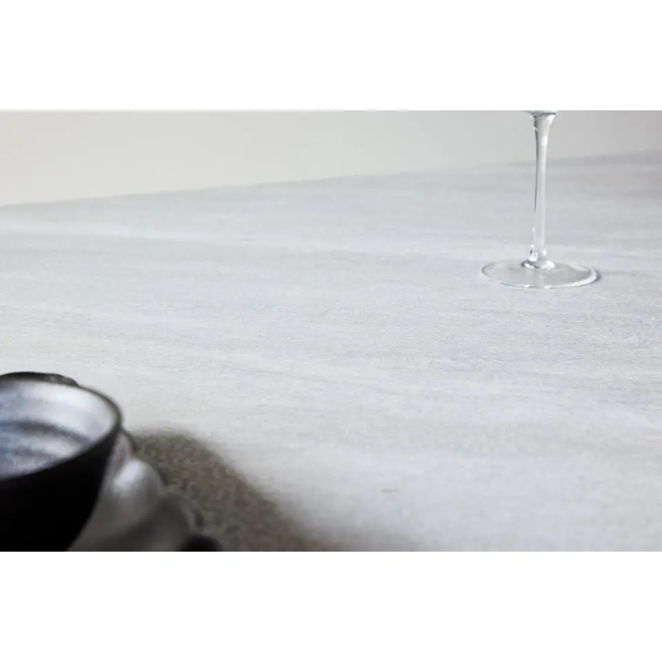 Eettafel Vierkant - Lichtgrijs MDF - 120x120x75cm - Cael
