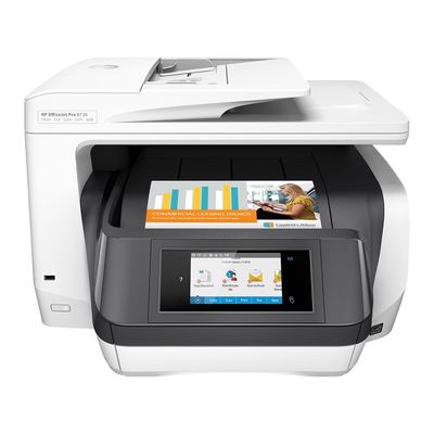 HP Officejet Pro 8730 All-in-One - imprimante multifonction jet d'encre couleur A4 - Wifi