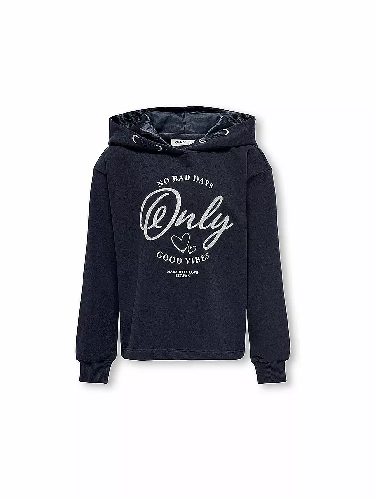 ONLY Mädchen Kapuzensweater - Hoodie KOGWENDY dunkelblau