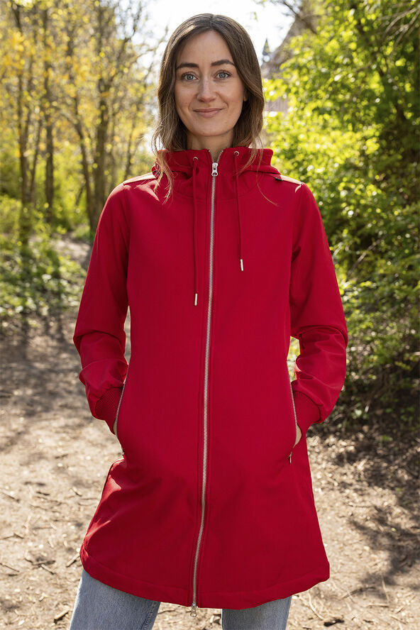 Danefæ Jane softshell Dark red