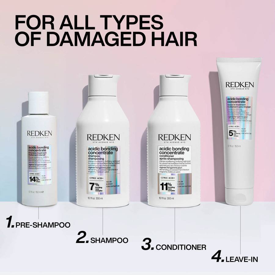 Redken Acidic Bonding Concentrate Shampoo and Lotion