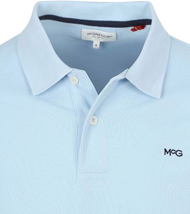 McGregor Piqué Polo Lichtblauw MM251.9001.01-2001 kopen