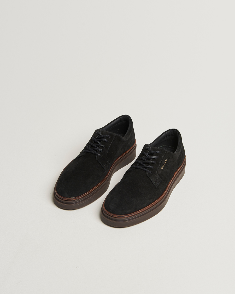 GANT Kinzoon Suede Derby Sneaker Black