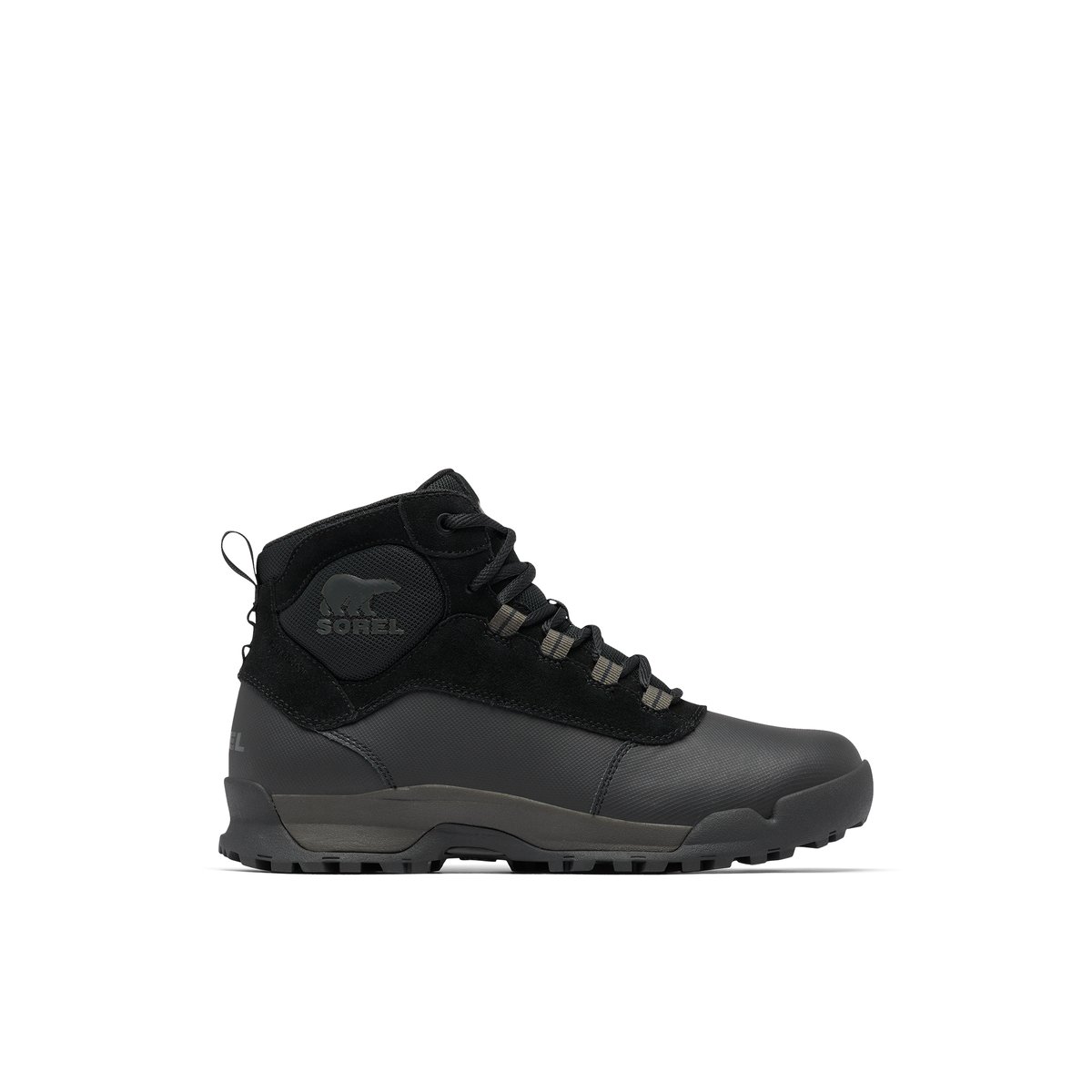 SOREL-Buxton_lite-Bottes d'hiver - Semelle tracteur - Noir/Noir