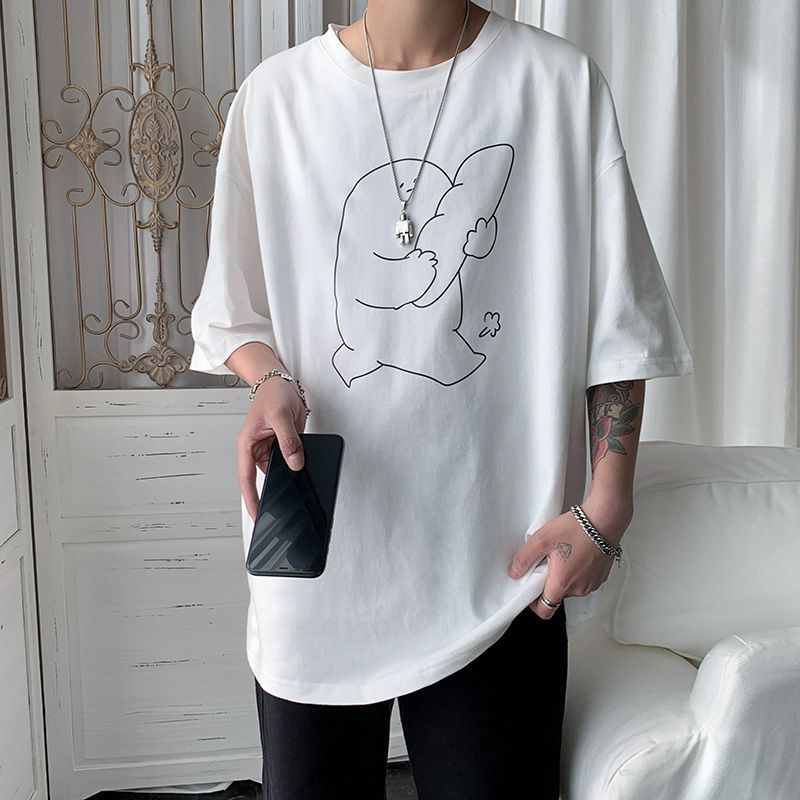 Filmas - T-shirt met elleboogmouwen en print