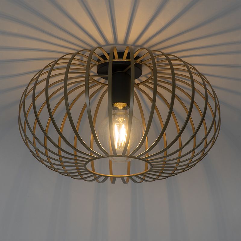Design plafondlamp goud 39 cm - Johanna
