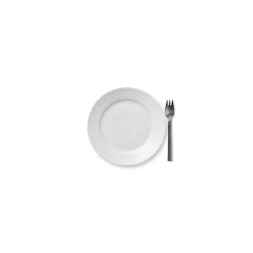 Royal Copenhagen Halvblonde Desserttallerken, Ø19 cm