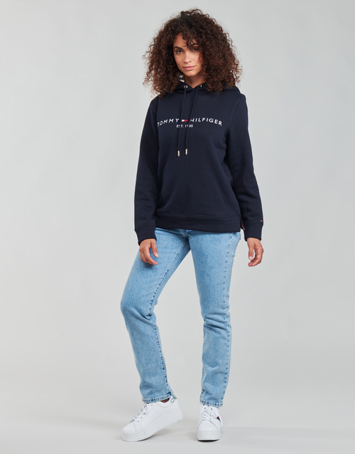 Tommy Hilfiger - HERITAGE HILFIGER HOODIE LS - Bleu