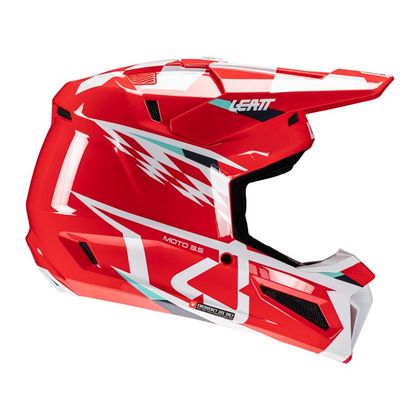 Casque cross Leatt 3.5 avec masque 3.5 2025 - Rouge