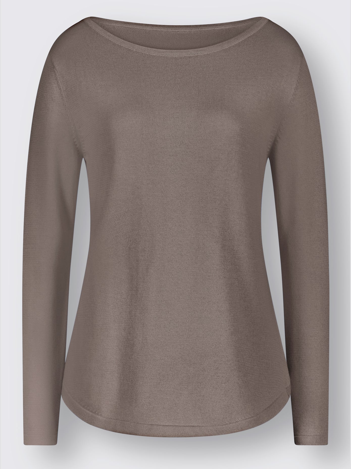 Pull femme basique élégant en coton pima