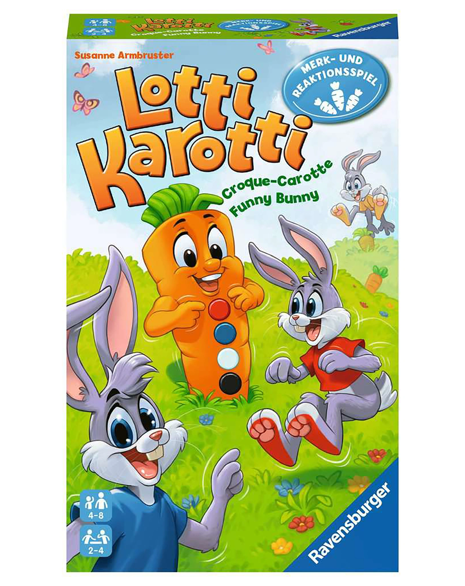 Mitbringspiel LOTTI KAROTTI in bunt
