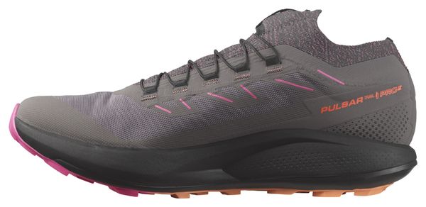 Chaussures de Trail Salomon Pulsar Trail Pro 2 Gris/Rose