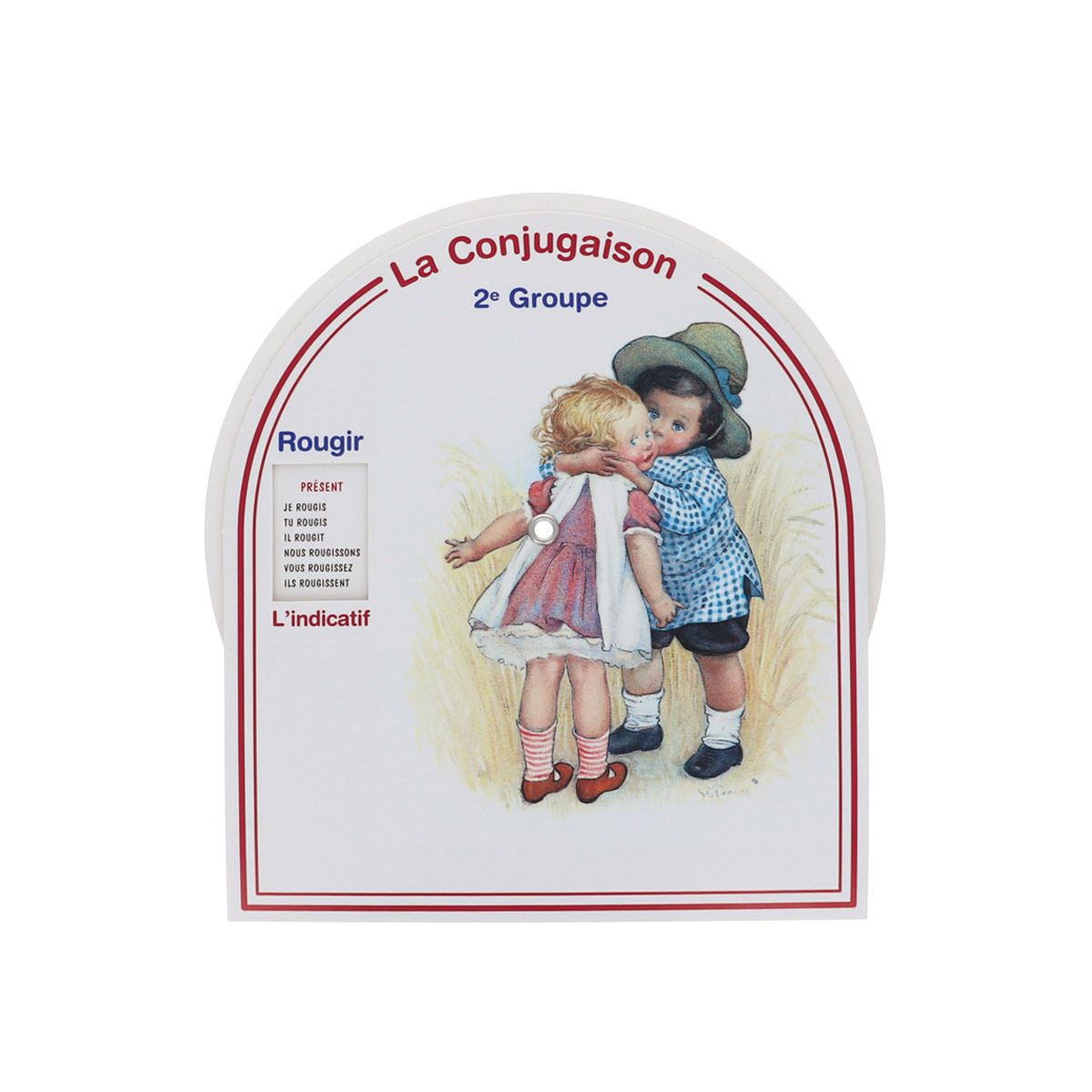 Disque de conjugaison 2ème groupe Ludom Edition