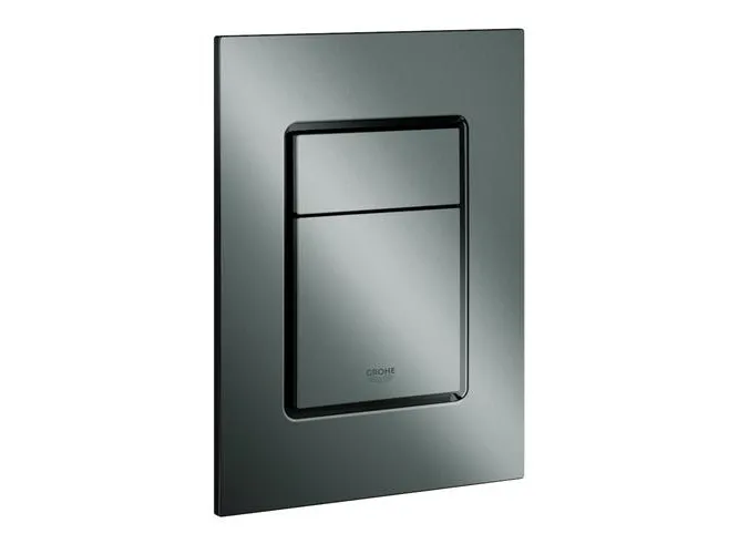 Grohe Skate Cosmop. Betj.plade - Str. S, 2-skyls betjening, hard graphite 37535A00