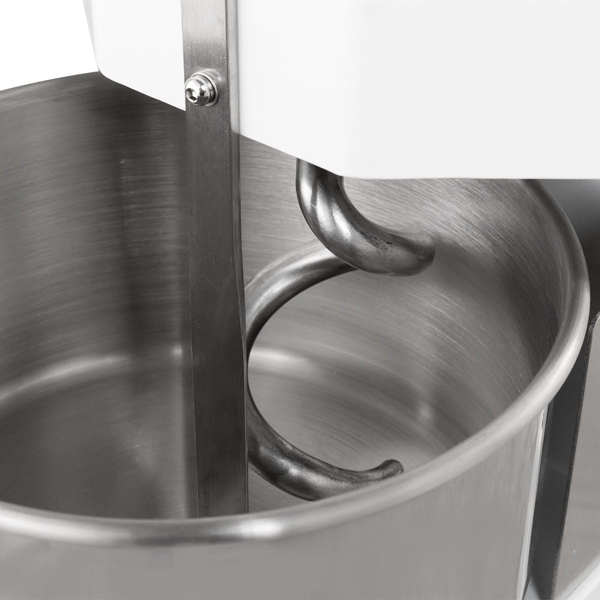 Teigknetmaschine 8 L I Knetmaschine Pizzateig für Gastronomie I Spiralteigmaschine mit Timer I Knetmaschine Brotteig I Teigrührmaschine