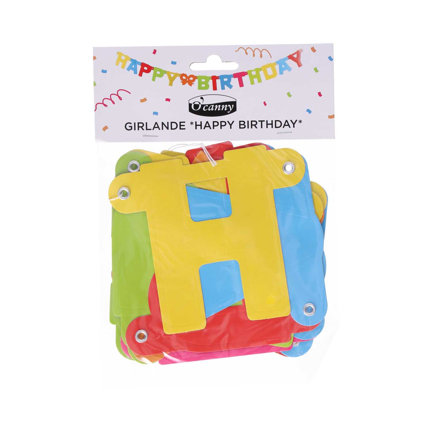 O'Canny Girlande Happy Birthday, ca. 1,5m