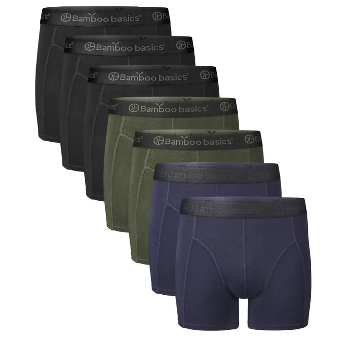 Bamboo Basics Rico Boxershorts Heren (7-pack)