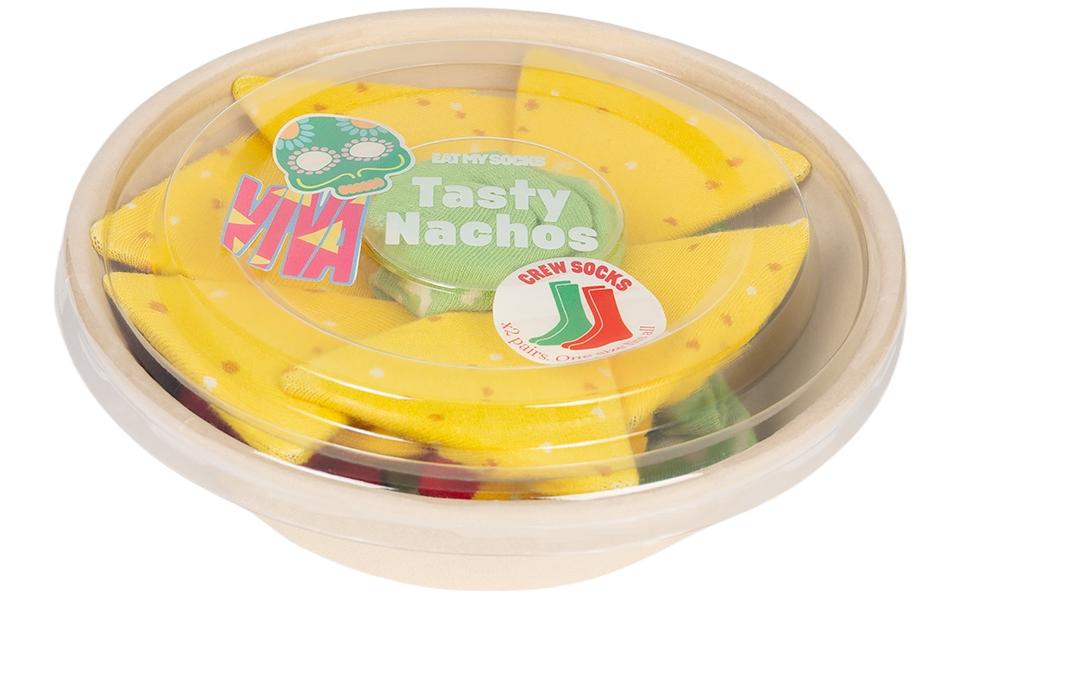 Socken Tasty Nachos 2 Paar, One SizeUnisex Socken