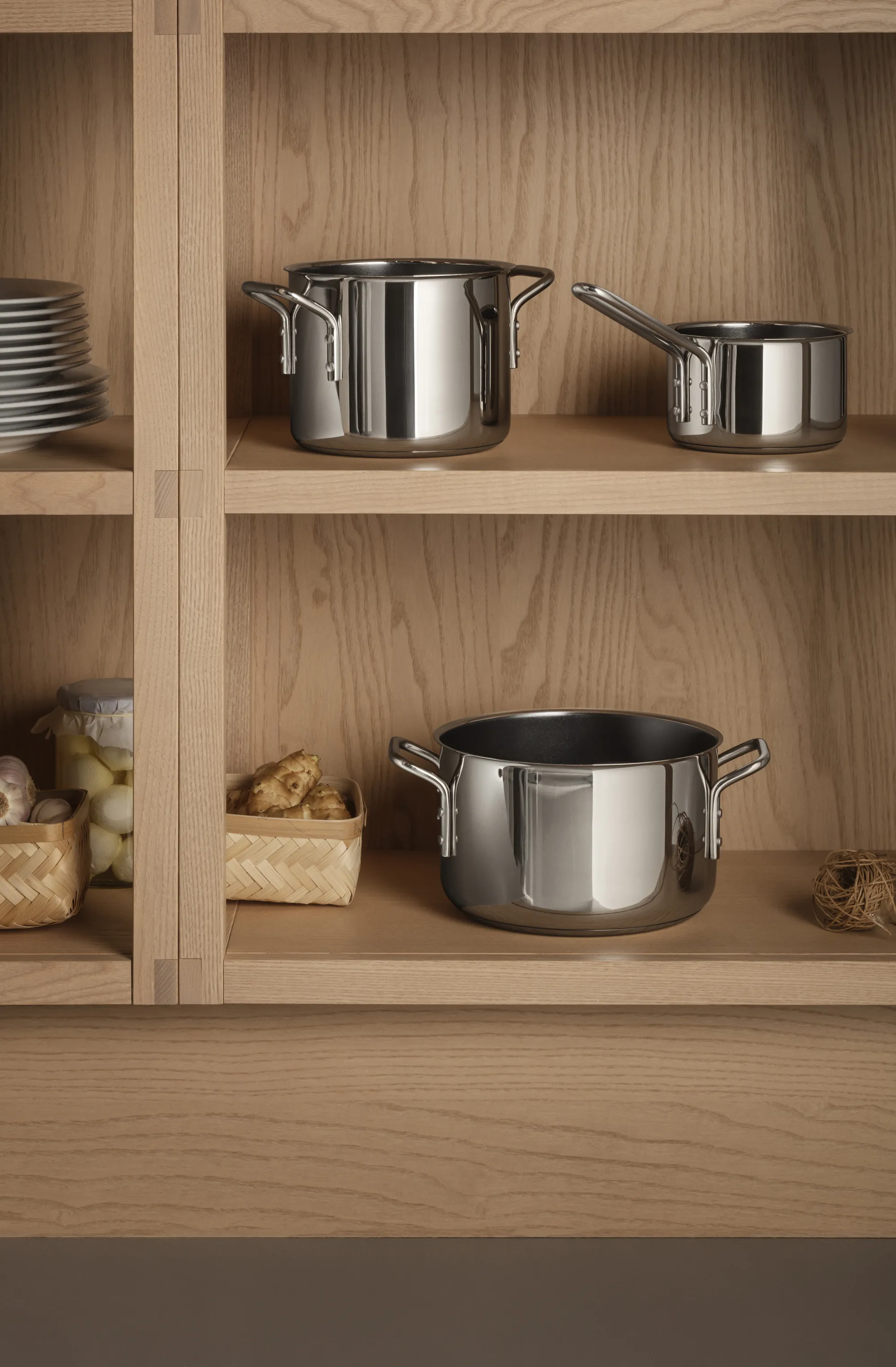Eva Trio Stainless Steel Grydesæt - 3 dele