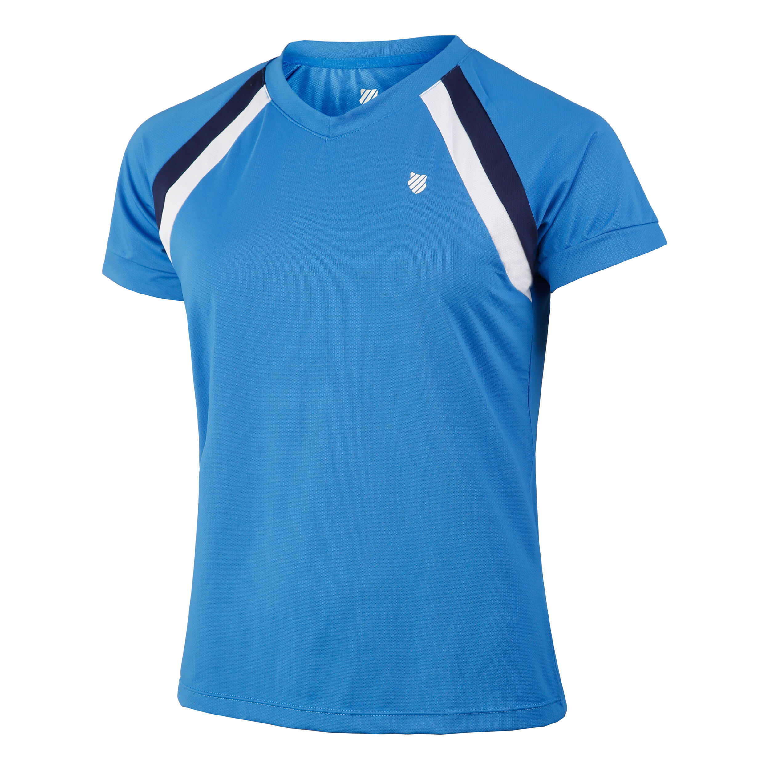K-Swiss Core Team T-shirt Femmes - Bleu , Multicouleur