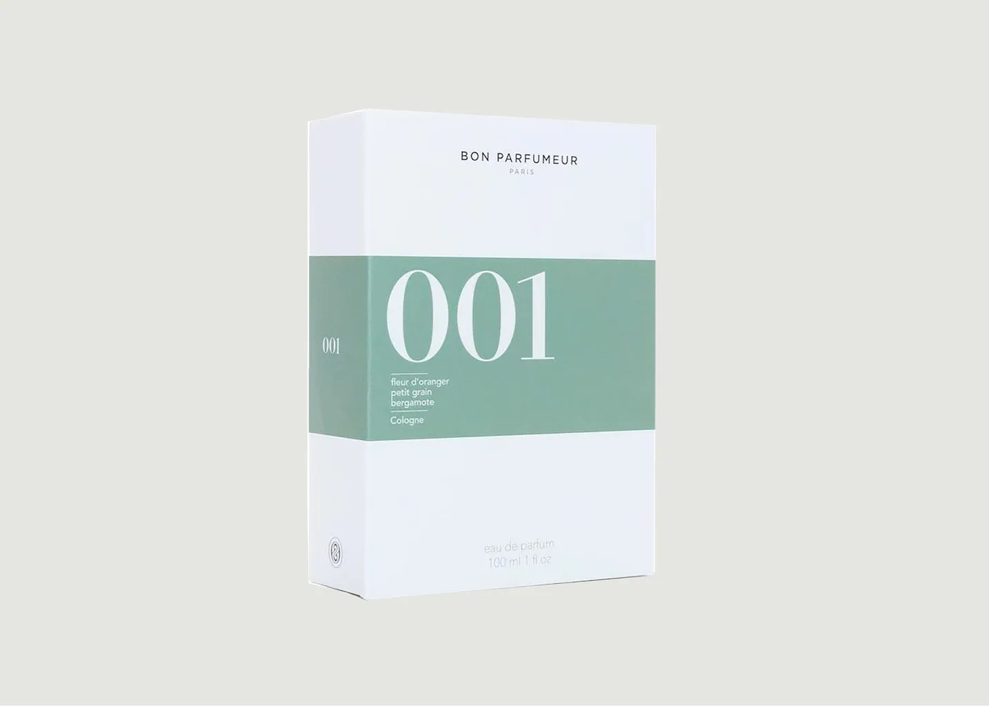 Eau de parfum 001 : Fleur d'oranger, Petit grain, Bergamote Bon Parfumeur