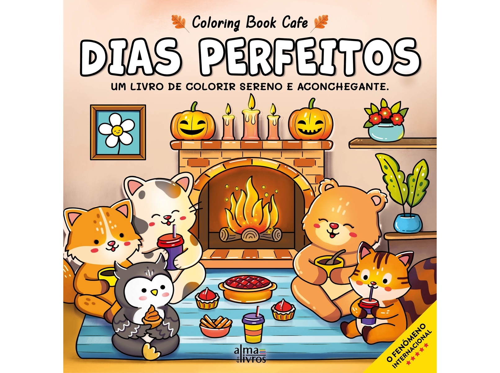 LIVRO DIAS PERFEITOS COLORING BOOK CAFE