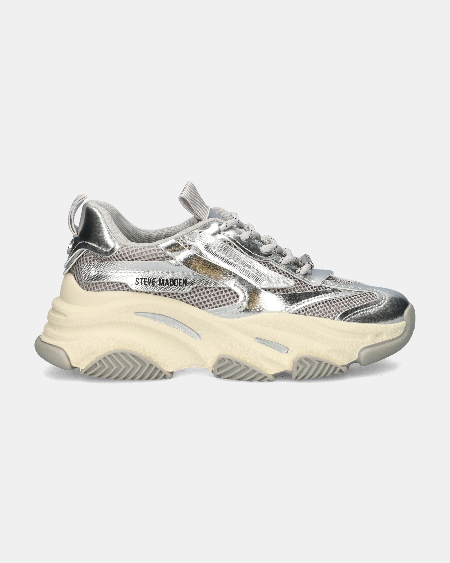 Steve Madden Possession-E Dad Sneakers  - zilver