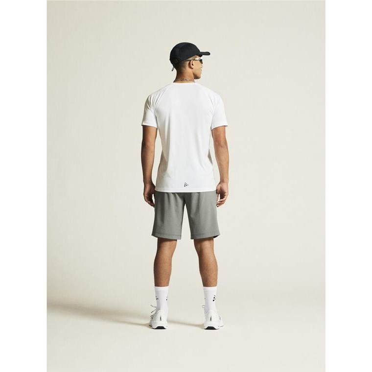 Craft CORE ESSENCE LOGO TEE M White/Granite