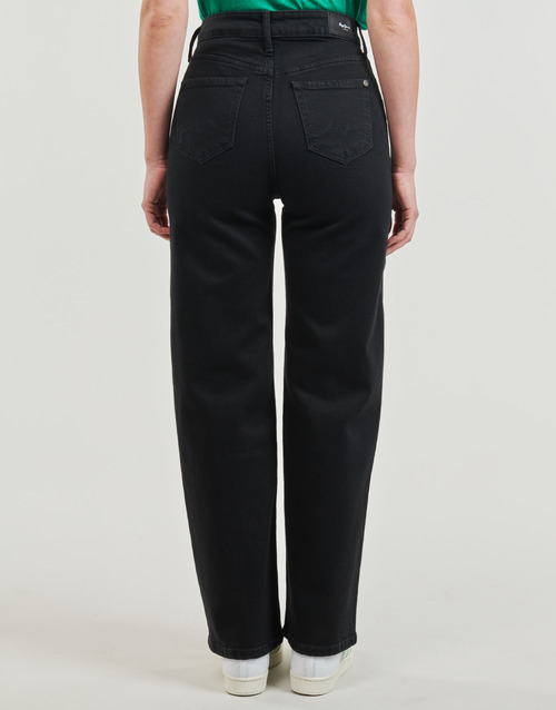 Pepe jeans - WIDE LEG JEANS UHW - Noir
