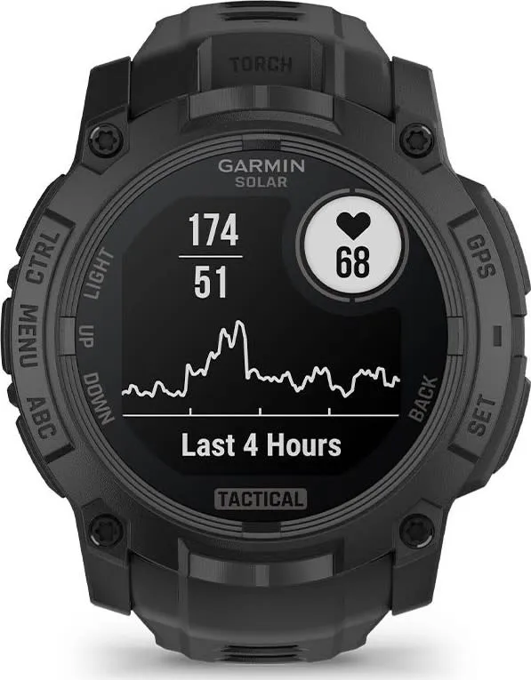 Garmin Instinct® 3 – 45 mm, Solar, Tactical Edition Black