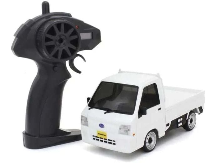 Kyosho Subaru Sambar 1:28, Weiss First Mini-Z RC-Modell