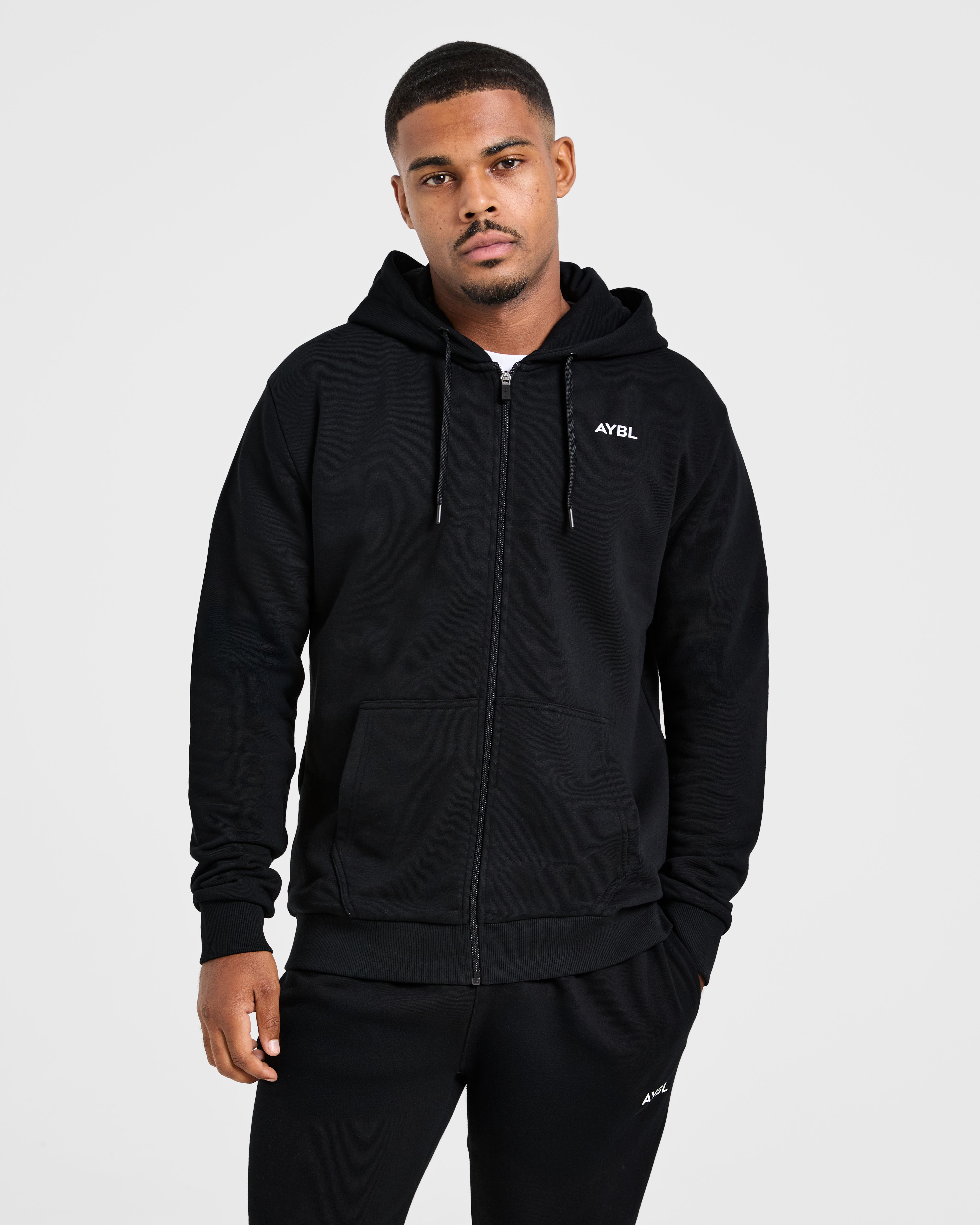 Essential Lightweight Zip Up Hoodie
