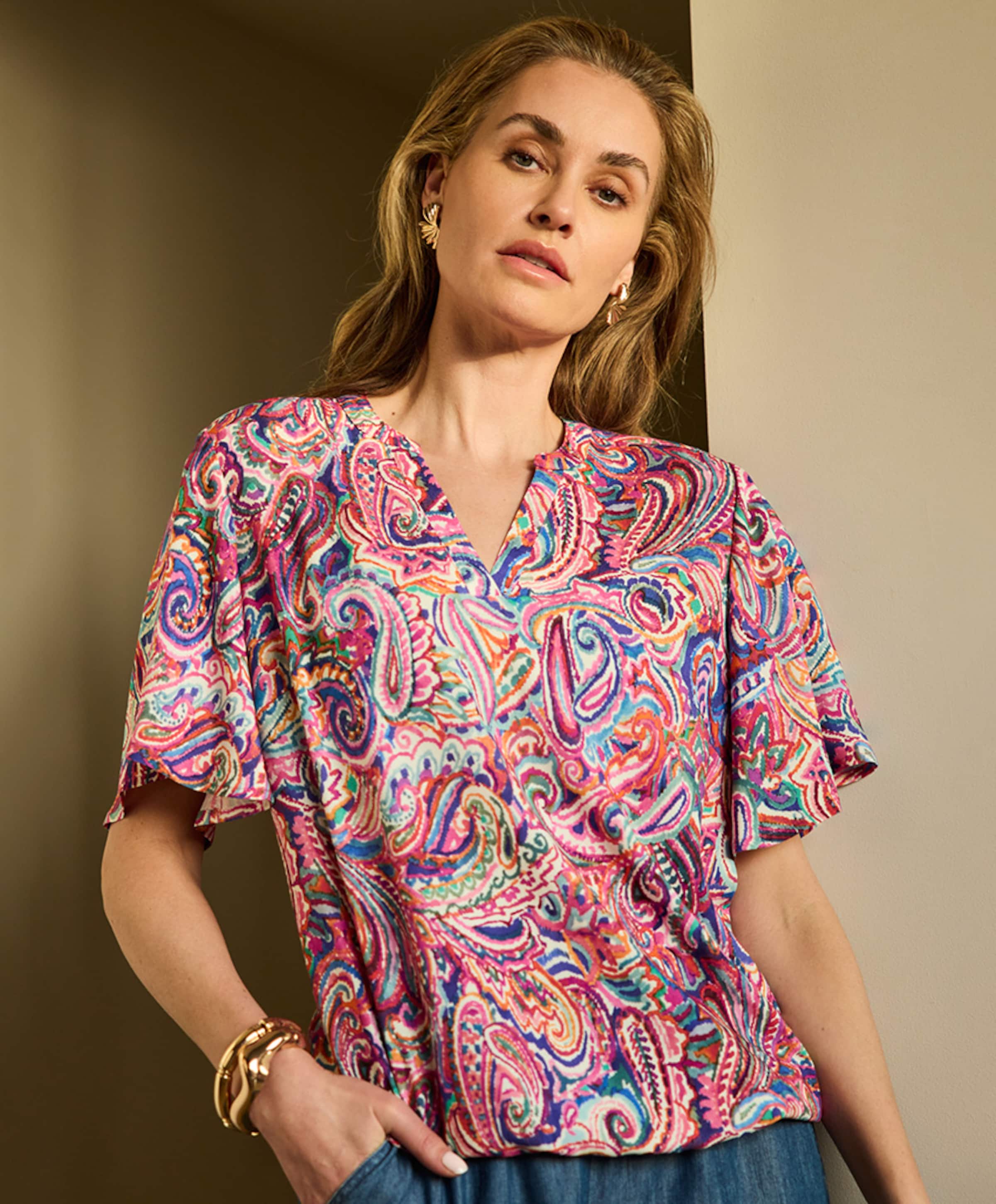 Dreamstar Dames blouse roze