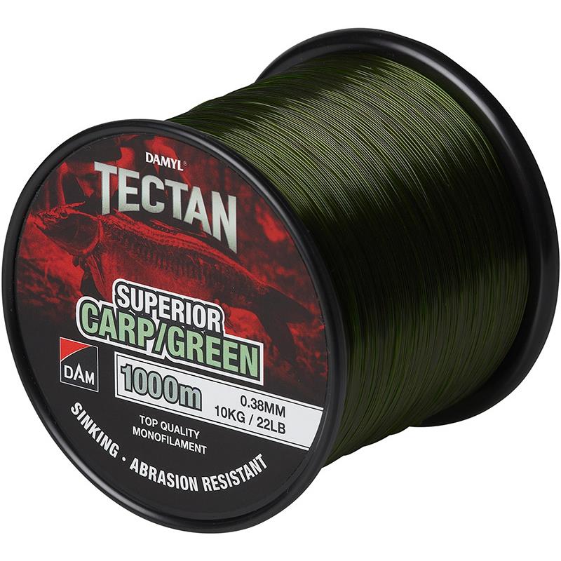 Nylon Dam Damyl Tectan Carp/Green - Vert - 1000M