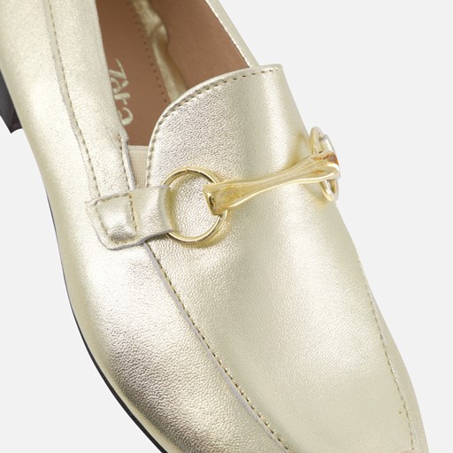 Linea Zeta Instappers goud Leer