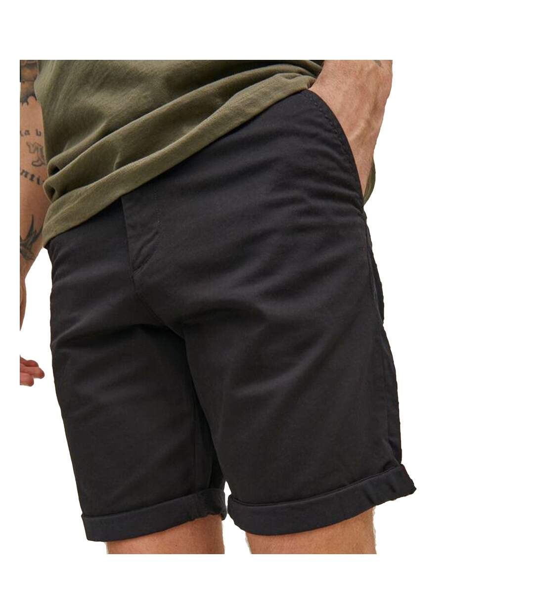 Short Noir Homme Jack & Jones Chino
